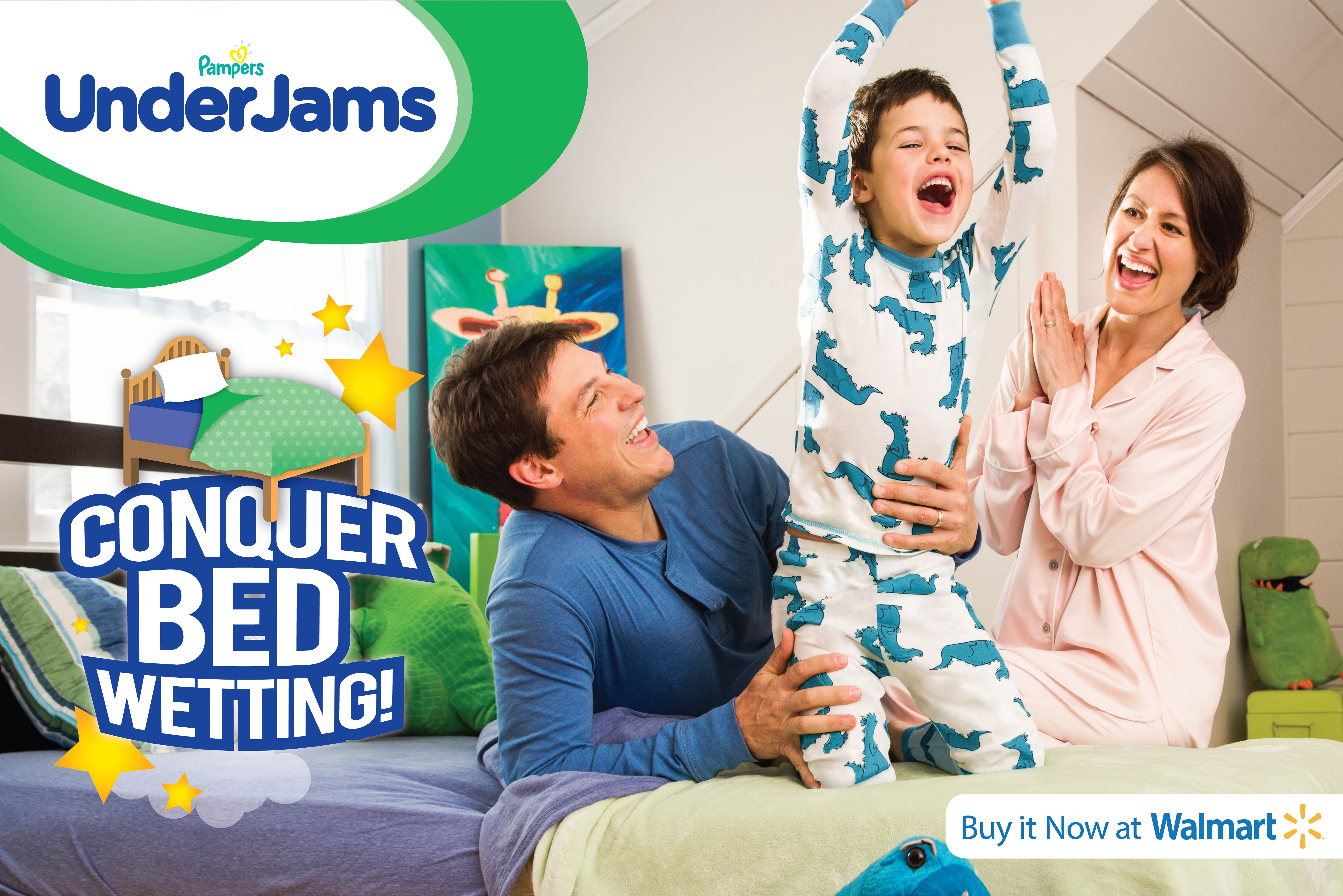 Help Your Child Conquer Bed Wetting with Pampers UnderJams #ConquerBedWetting