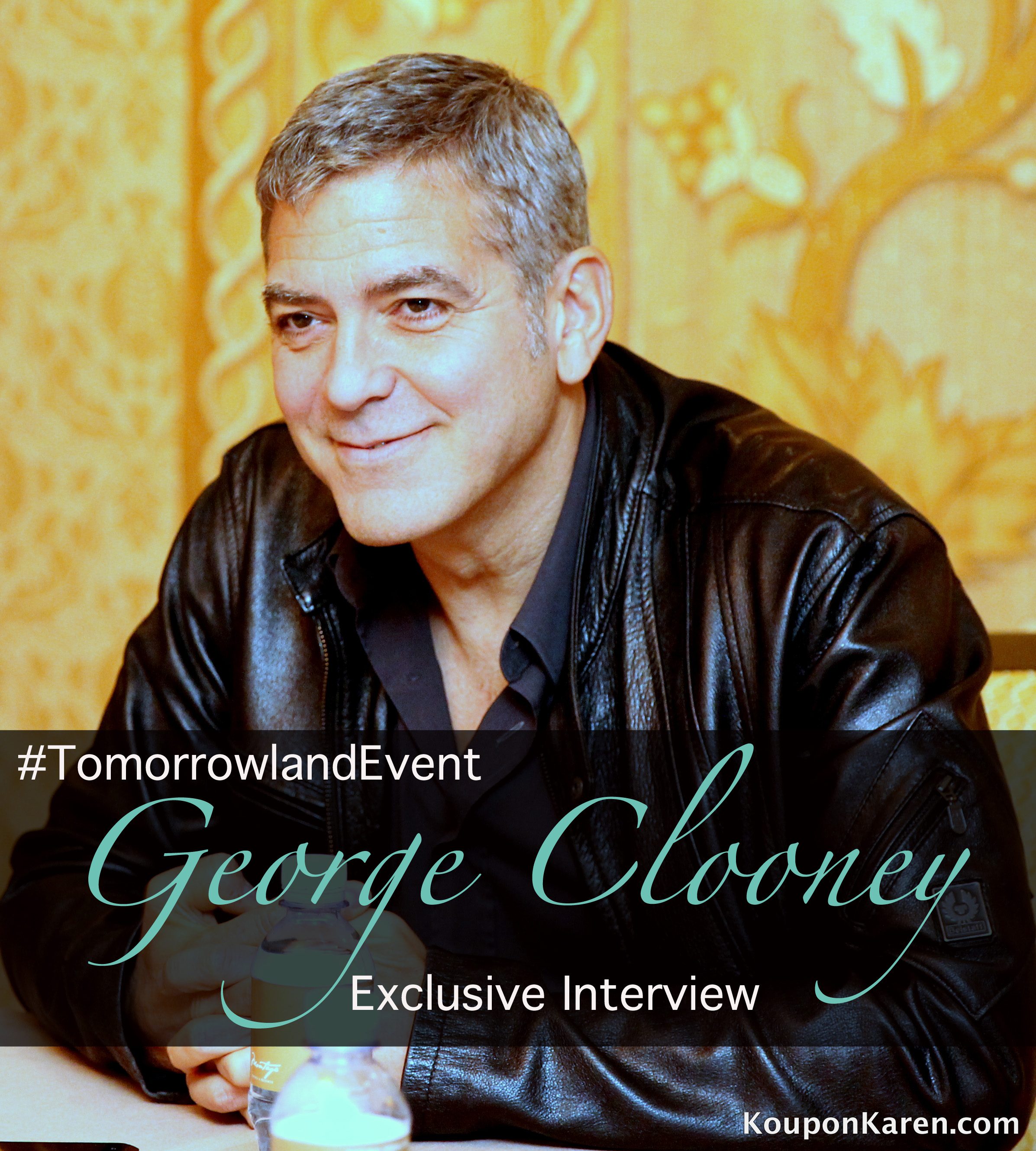 George Clooney Talks About Working with Younger Actors #TomorrowlandEvent