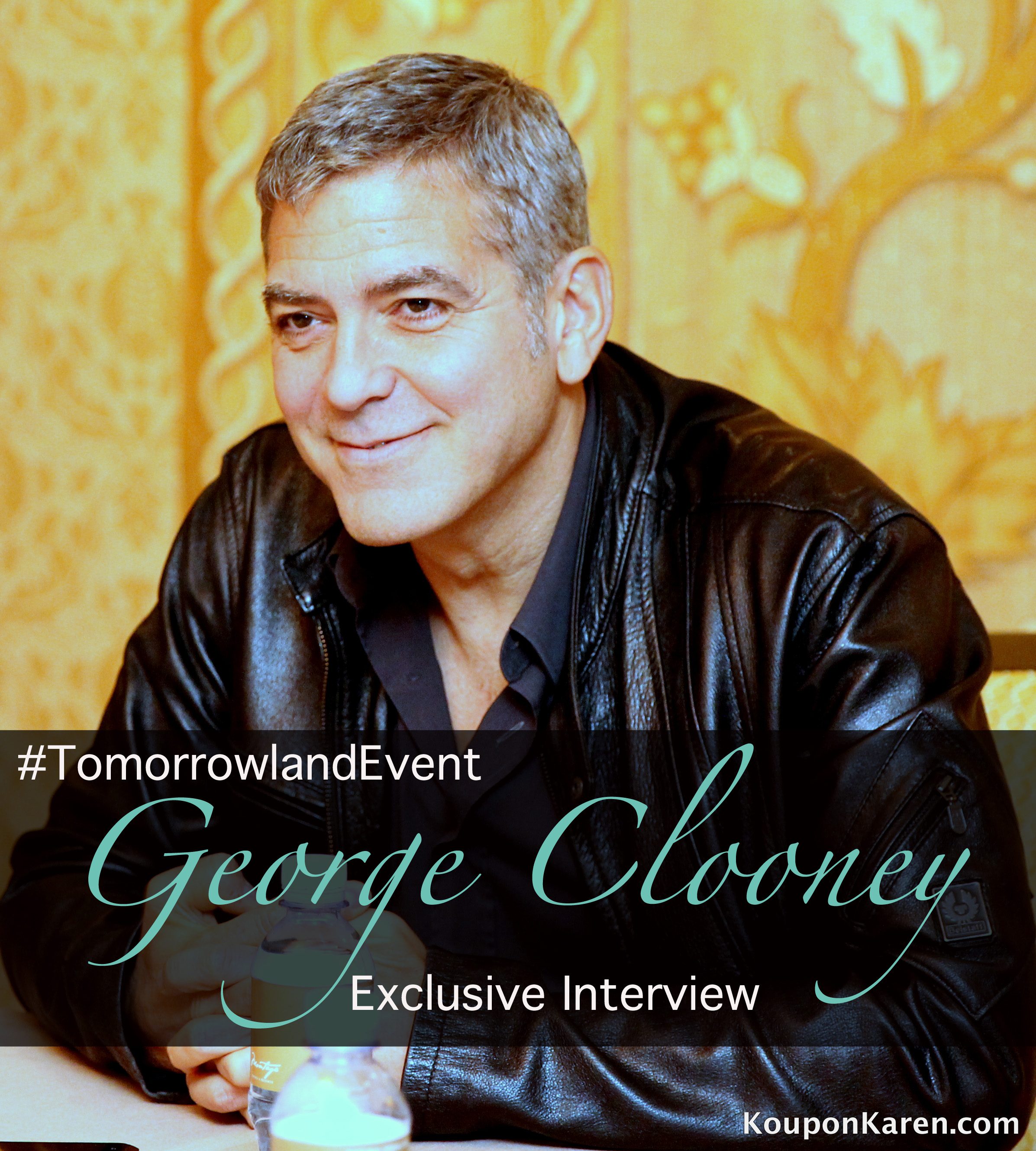 Hear what George Clooney stole from the set of TOMORROWLAND in this Exclusive Interview