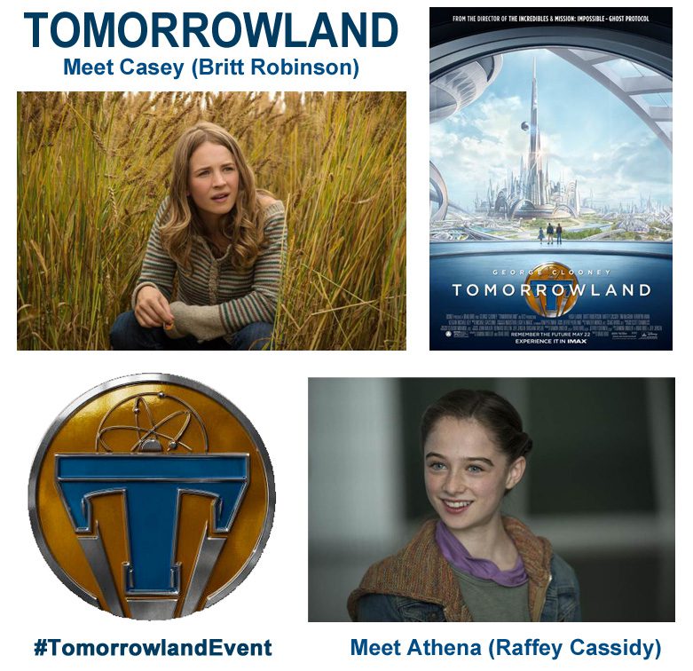 Meet Casey and Athena from TOMORROWLAND #TomorrowlandEvent