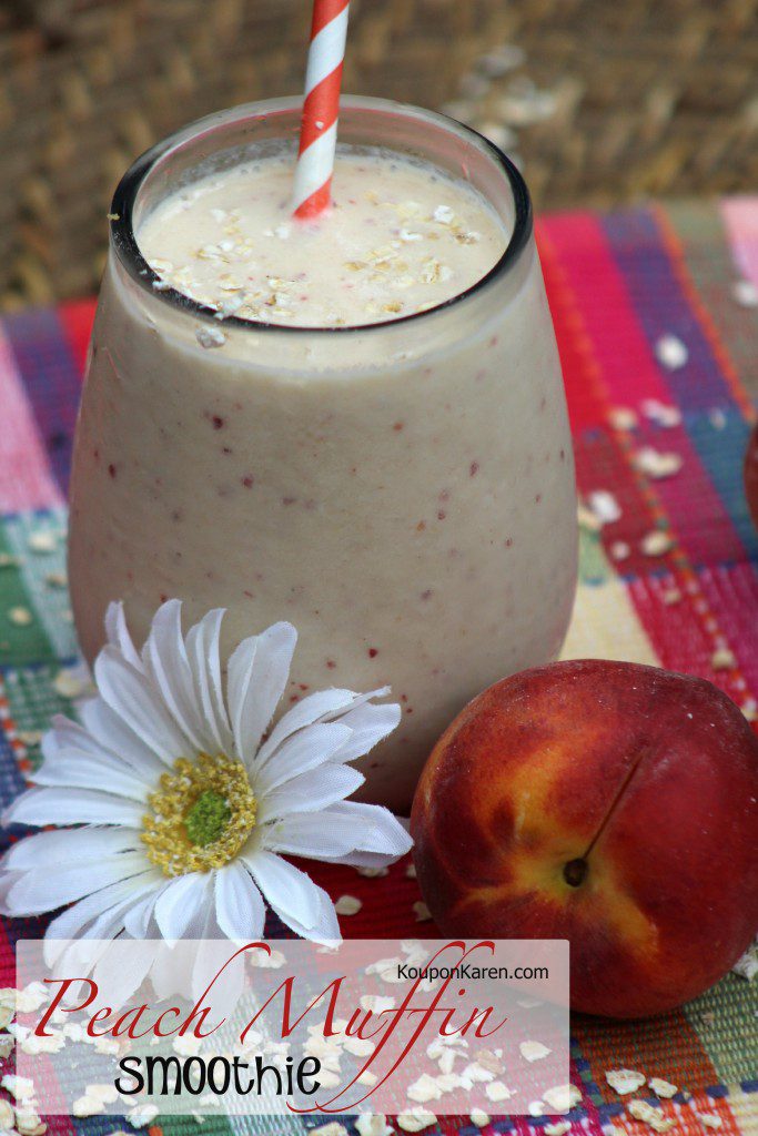 Peach Muffin Smoothie Recipe