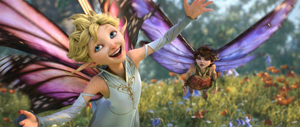 Dawn (voice of newcomer Meredith Anne Bull) is crazy for love, while her sister Marianne (voice of Evan Rachel Wood) takes a decidedly different stance in "Strange Magic,” a madcap fairy tale told through popular songs from the past six decades. Directed by Gary Rydstrom, “Strange Magic” will be released by Touchstone Pictures on Jan. 23, 2015. (Strange Magic © & TM 2014 Lucasfilm Ltd.  All Rights Reserved.)