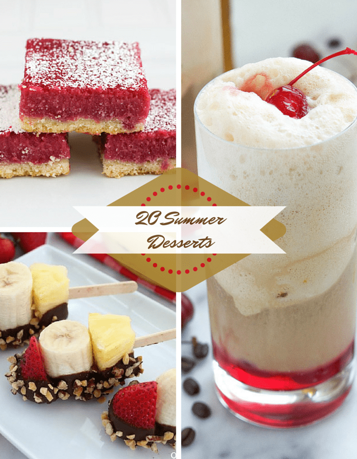 20 Dessert Recipes Perfect for Summer