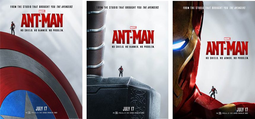 NEW ANT-MAN Posters & TV Spot