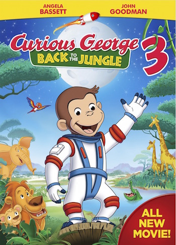Curious George Back to the Jungle 3 DVD {Giveaway}