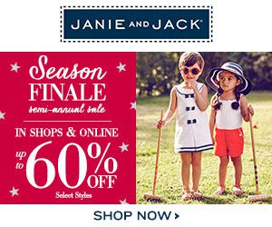 Janie and Jack Semi-Annual Sale | Save up to 60% Off