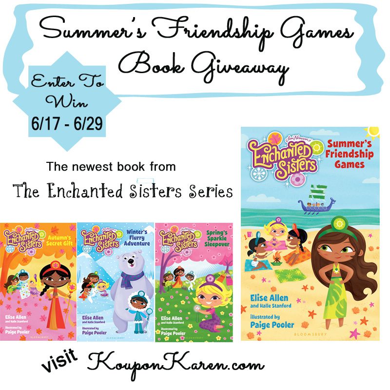 Enchanted Sisters: Summer’s Friendship Games Book {Giveaway}