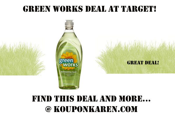 Green Works Deal at Target