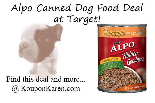 Alpo Canned Dog Food Deal at Target!