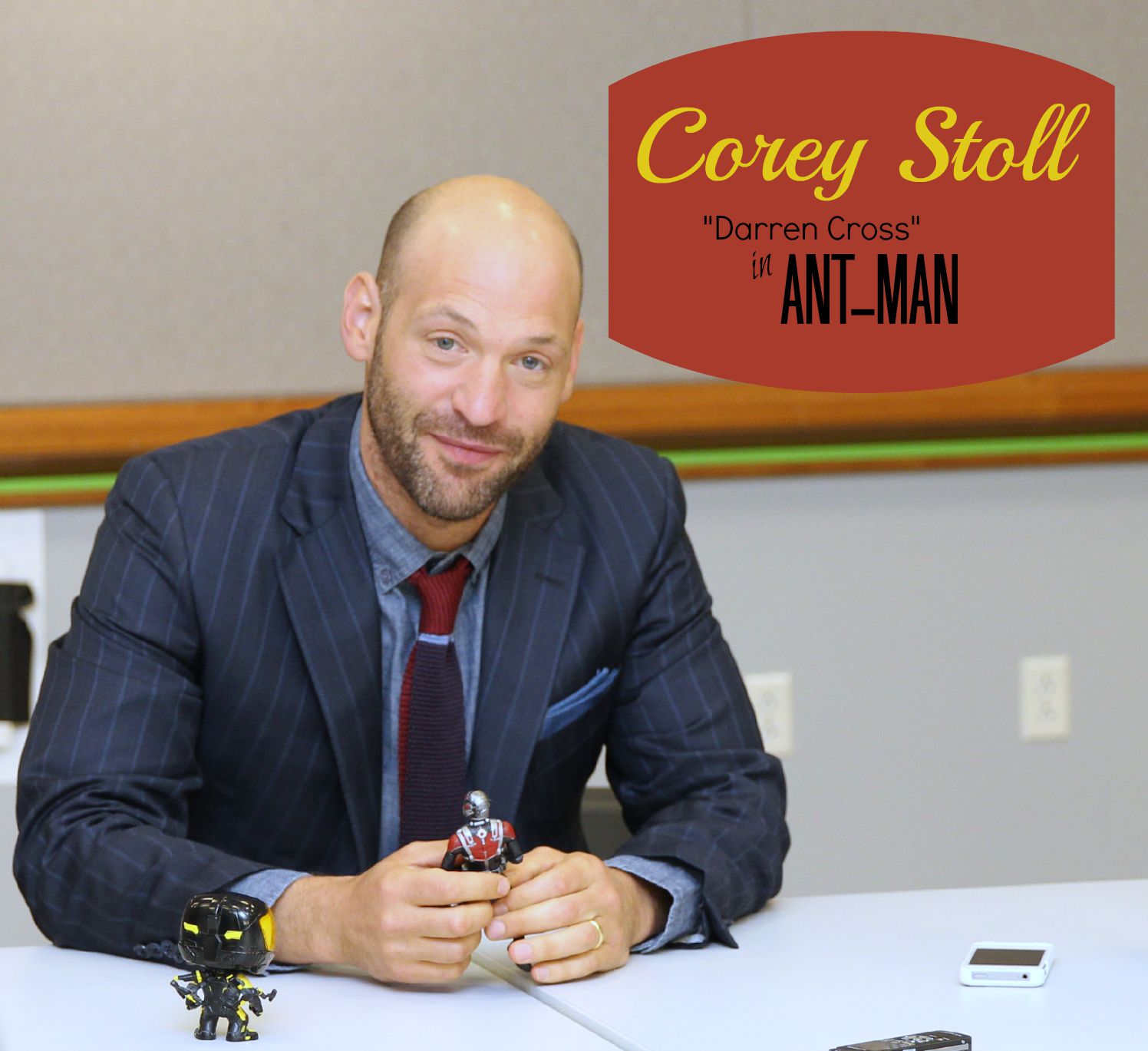 Hear what Corey Stoll thought about the Yellow Jacket Suit in Ant-Man #AntManEvent