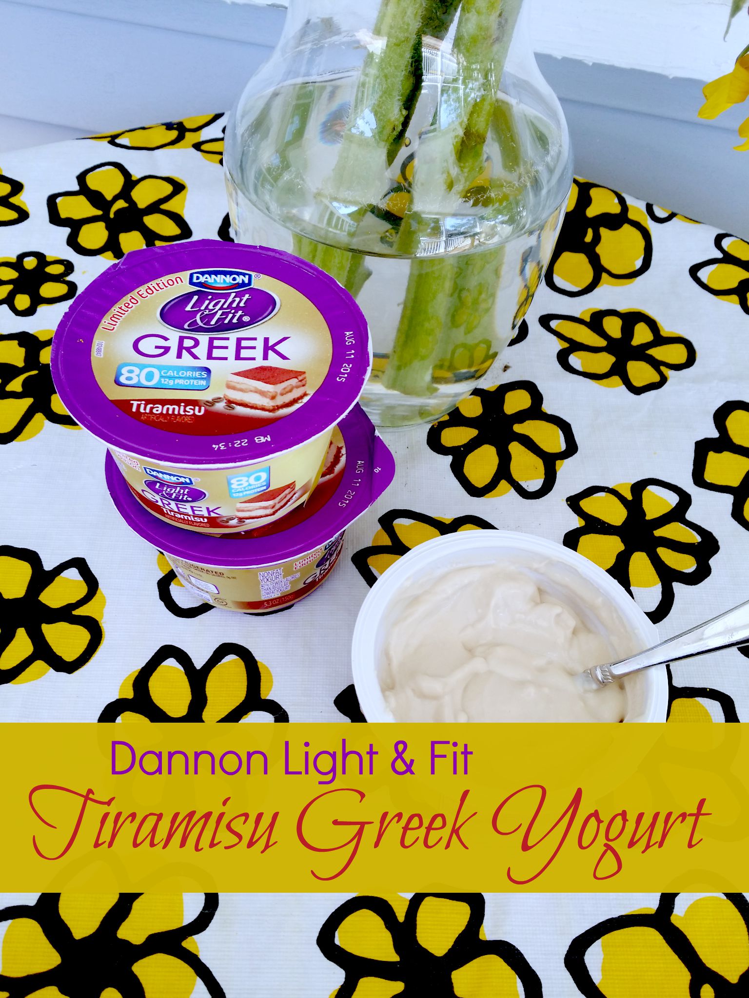 Stay on Track this Summer with Dannon® Light & Fit® Tiramisu Flavored Greek Nonfat Yogurt #IHeartTiramisu #IC (ad)