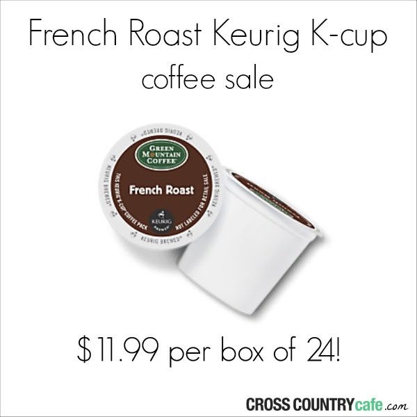 Green Mountain French Roast K-cup Sale