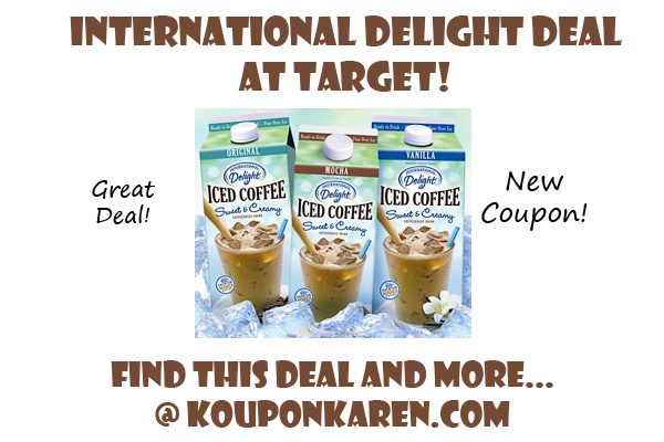 International Delight Iced Coffee Deal at Target!