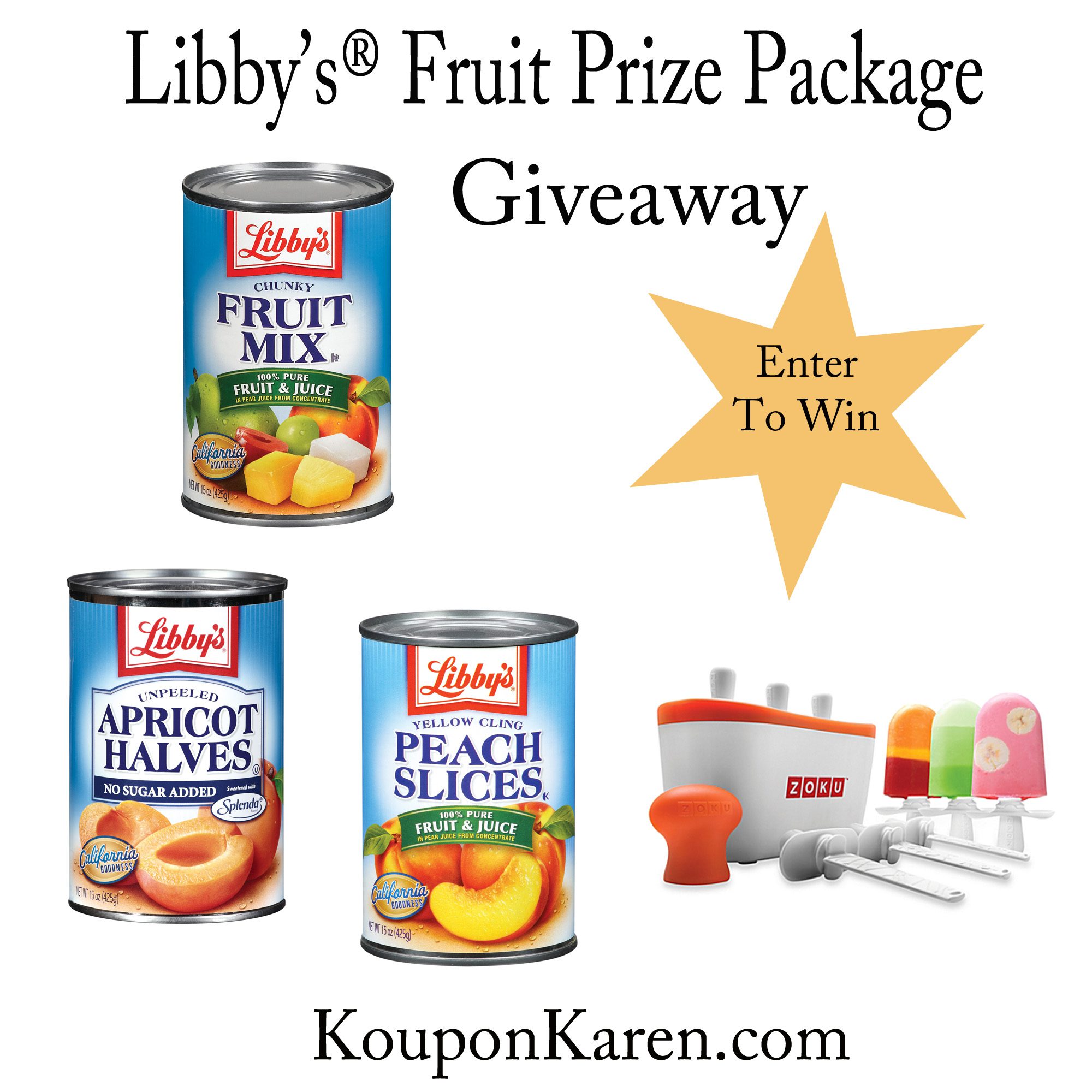 Add Libby’s® Fruits to your Summer Recipes & a Giveaway