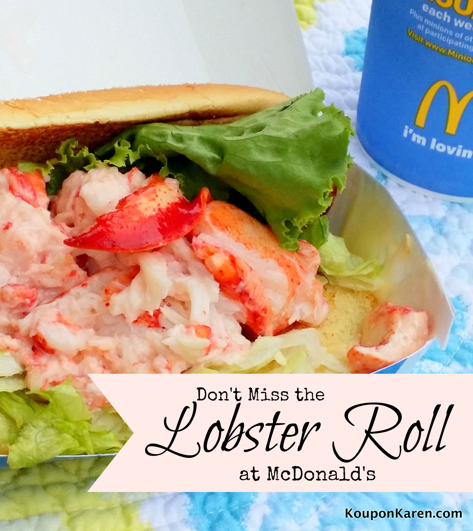 McDonald’s Lobster Roll is Back In New England