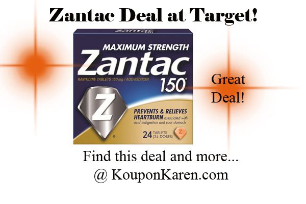 Zantac Heartburn Relief Deal at Target!