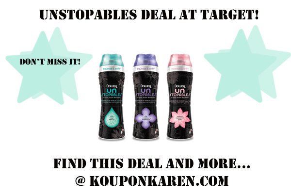 Get Huge Savings on Unstopables at Target!