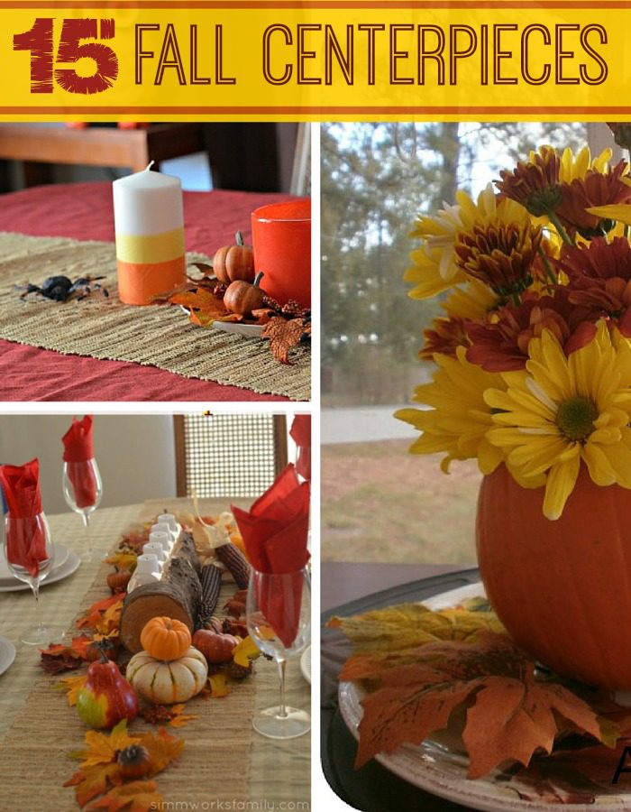 15 Fall Centerpieces to Liven up any Room!