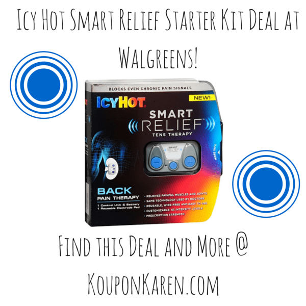 Icy Hot Smart Relief Starter Kit Deal at Walgreens!