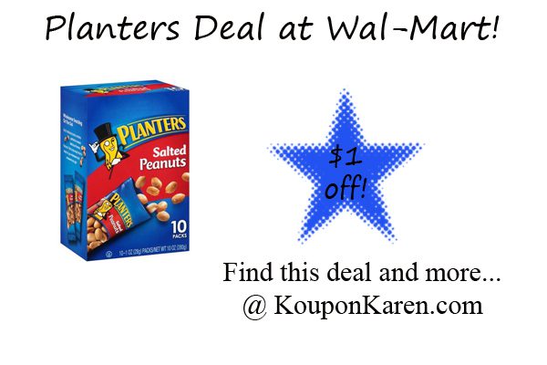 Planters Deal at Walmart!