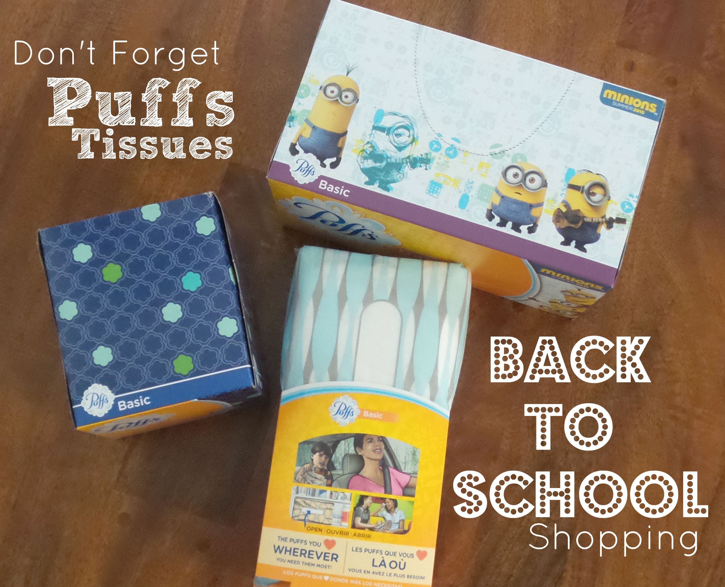Add Puffs Tissues to Your Back To School Shopping List