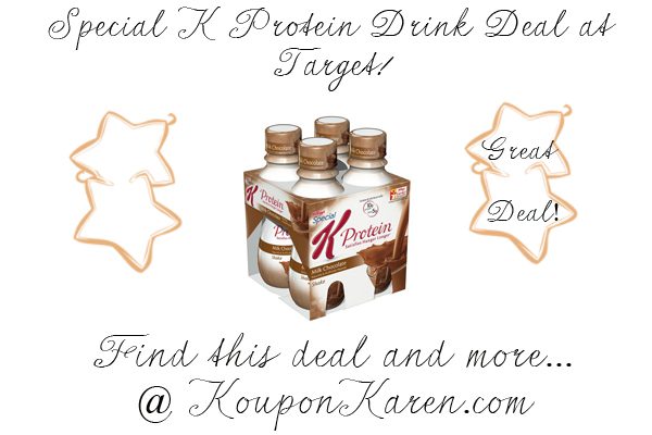 Special K Protein Drink Deal at Target!