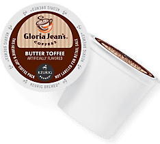 Gloria Jean’s Butter Toffee K-cup Sale