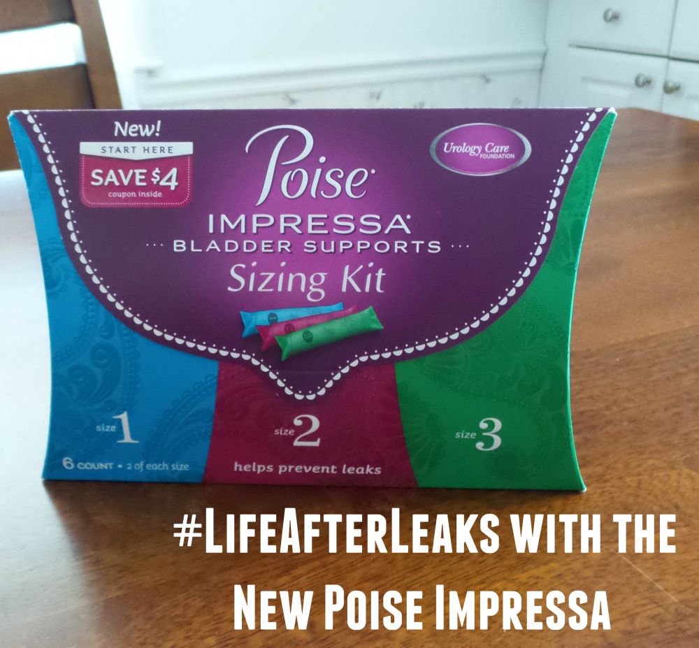 Read about my #LifeAfterLeaks with the New Poise Impressa {and a coupon!}