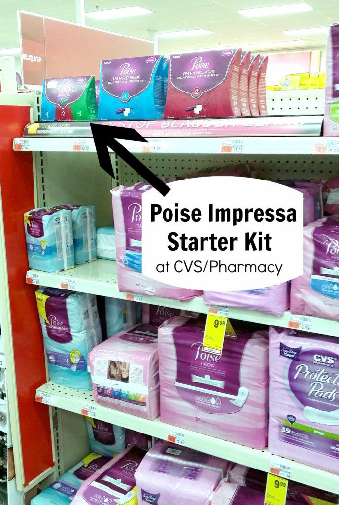 Poise Impressa Starter Kit CVS