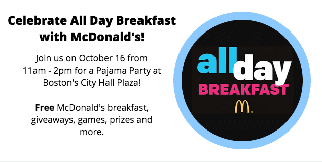 Celebrate All Day Breakfast