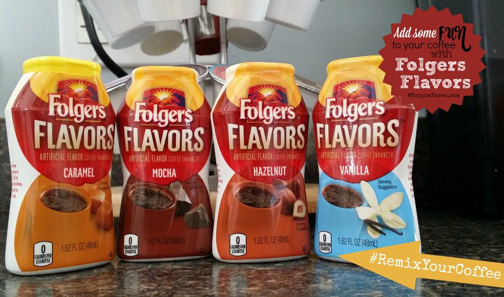 Add FUN to your Coffee with Folgers Flavors | Enter to Win Folgers Flavors Samples