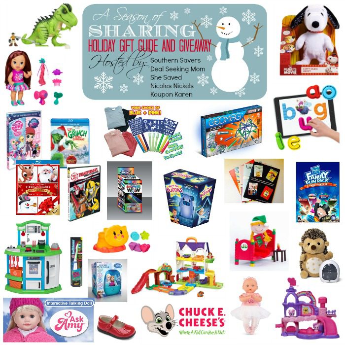 Season of Sharing 2015 Holiday Gift Guide Giveaway {Day 2 – Gifts for Young Children}