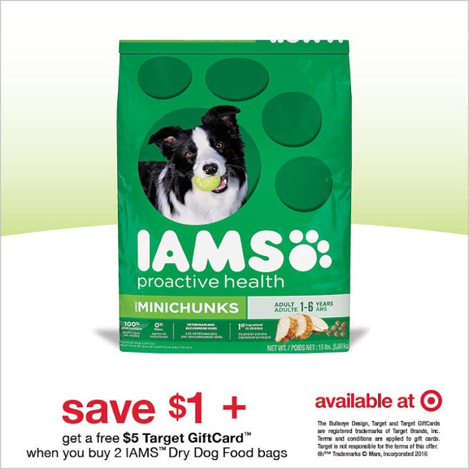 Save on IAMS at Target 