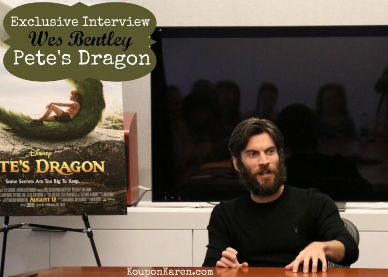 Talking with Wes Bentley from Pete’s Dragon on Being the Nice Guy for a Change