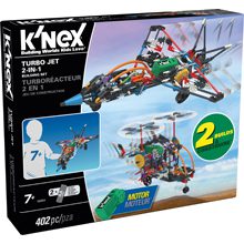 Turbo Jet 2-in-1 Building Set from K’NEX