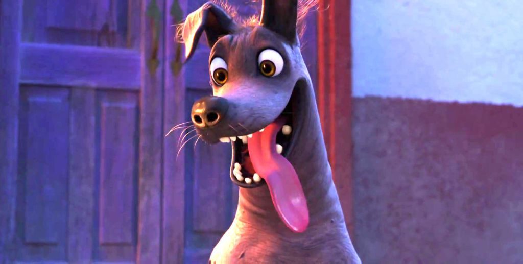 the dog from coco