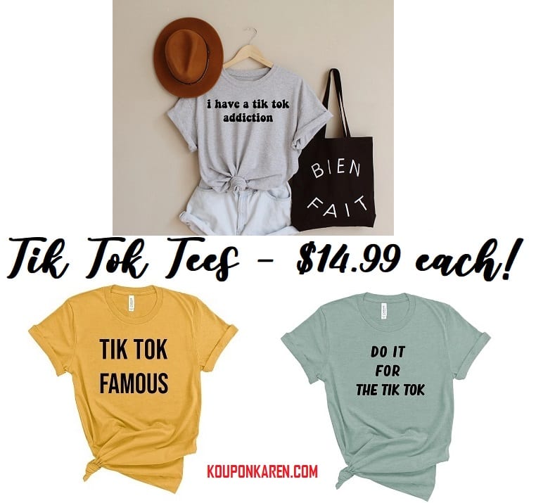 tik tok tees