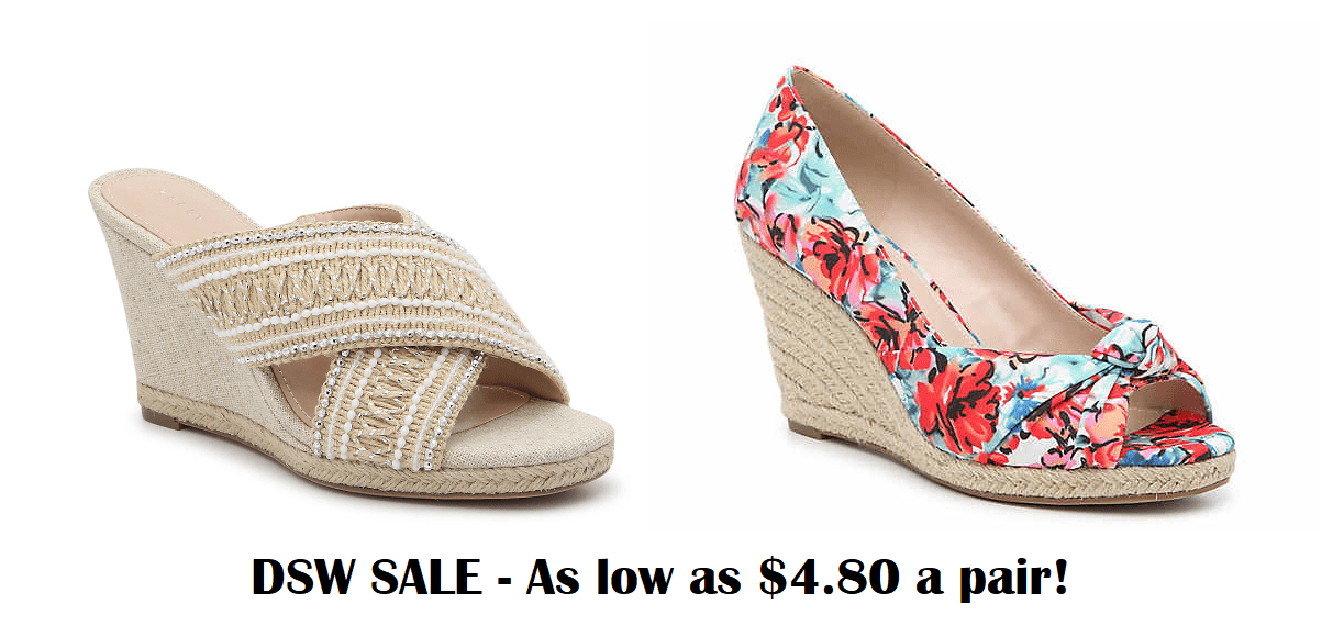 HUGE Sale at DSW – 60% off Shoes! – This Never Happens!