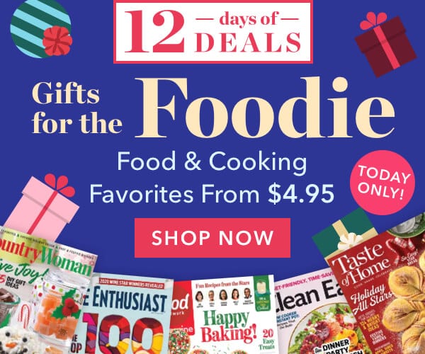 Magazine Gift Ideas for Kids and Foodies