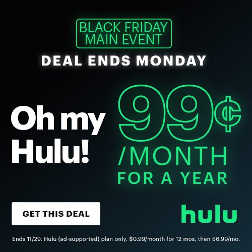 Hulu Black Friday 2021 Deal