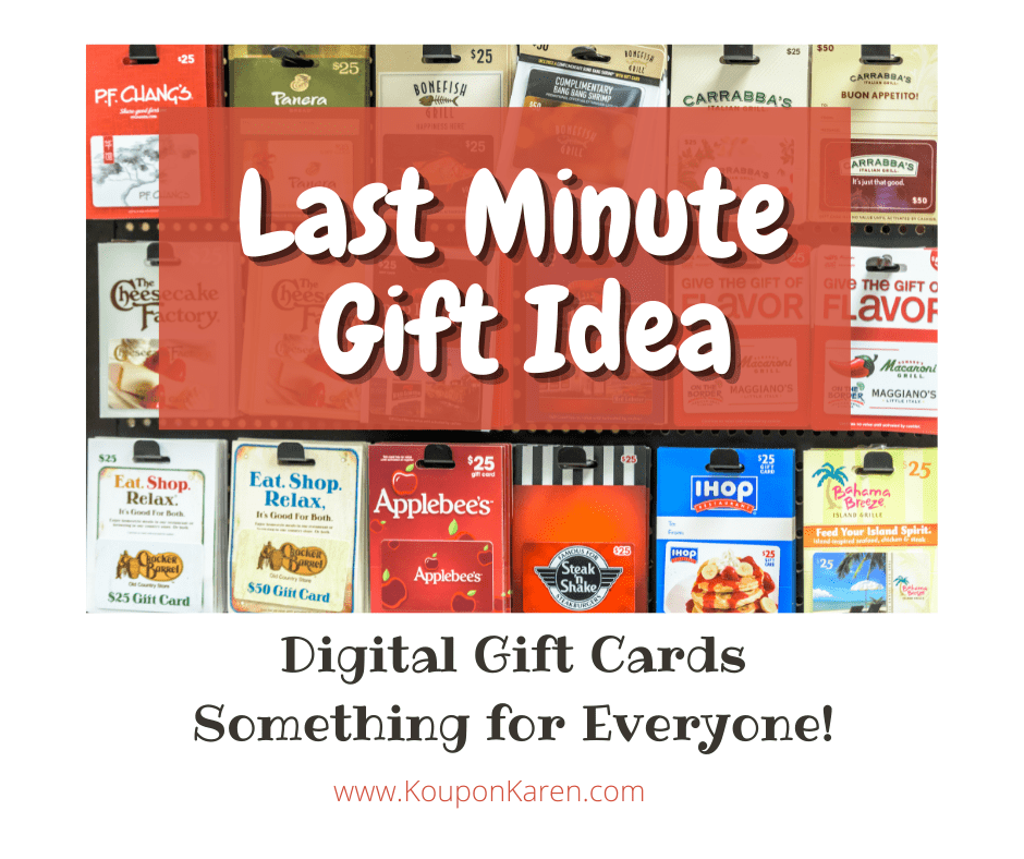Last Minute Gift Ideas with NO Shipping Costs