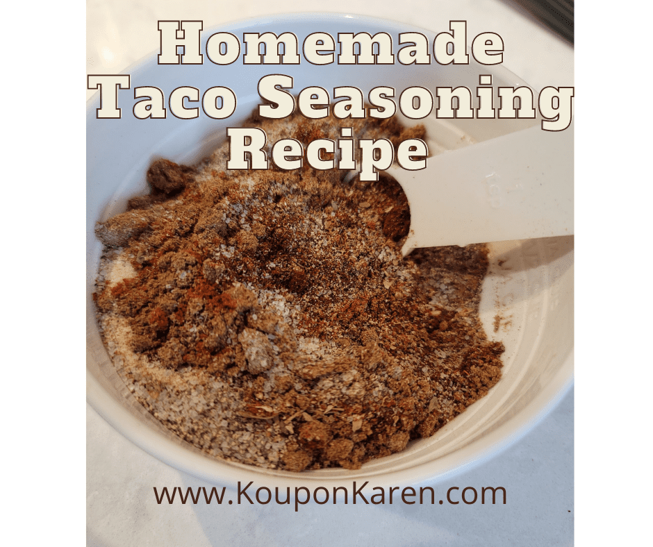 Homemade Taco Seasoning