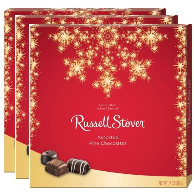 Russell Stover Valentine’s Candy – $23.97 for 3 boxes!