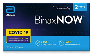 BinaxNOW COVID-19 Antigen Self Test