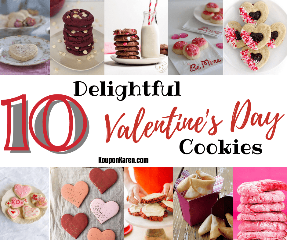 10 Delightful Valentine’s Day Cookie Recipes
