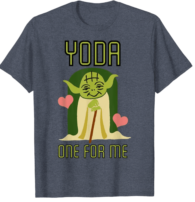 Yoda One For Me Valentine’s Tee – Star Wars