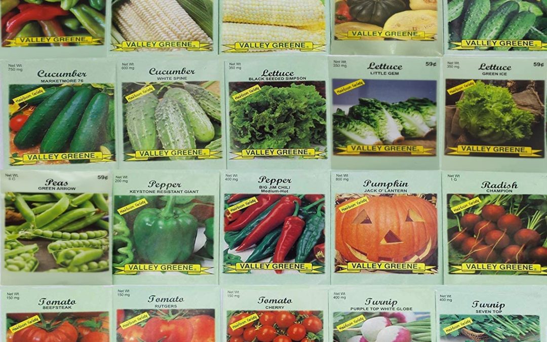 30 Packs of Garden Seeds for $.50 each!