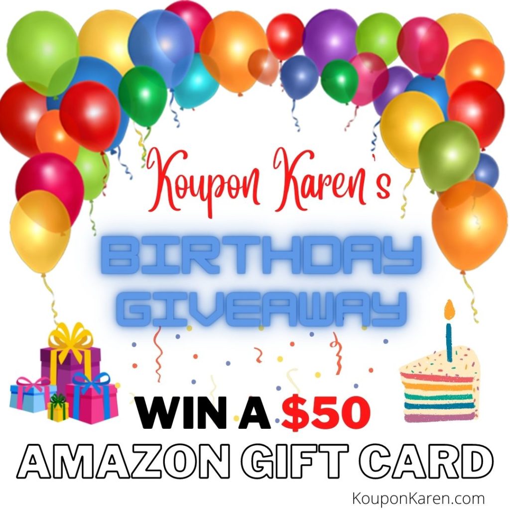 too win a free giveaway I will choose 3 for a $50 Gift Card
