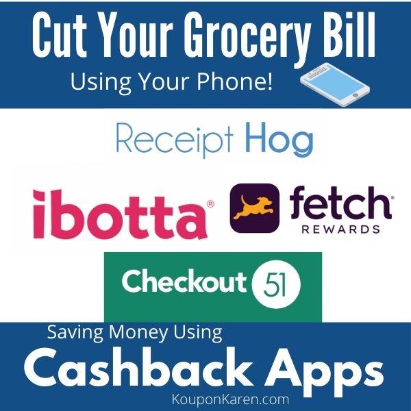 Cashback Apps that Help Cut Down Your Grocery Bill!