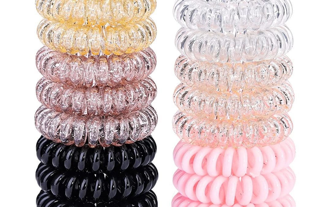 18 Piece Spiral Hair Ties Deal – Pay only $4.90 shipped!